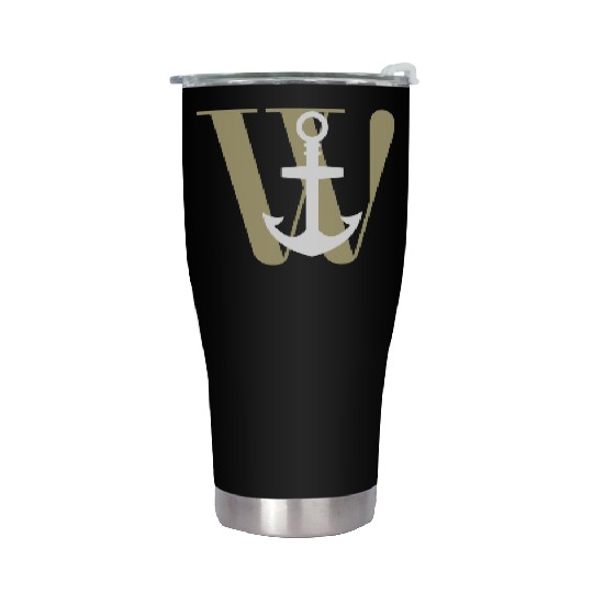 Wanchor W Anchor Essential,Hunter, pirate, ship Stainless Steel Tumblers