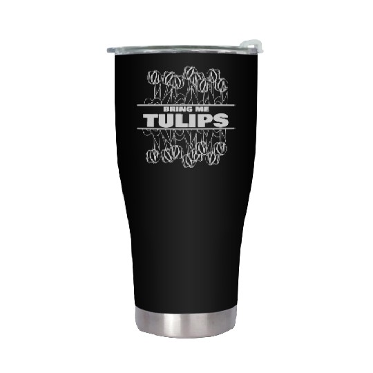 Tulips Flowers Flower Garden Tulip Stainless Steel Tumblers