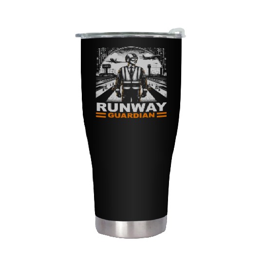 Airport Safety Officer Aviation Airport Jobs Stainless Steel Tumblers
