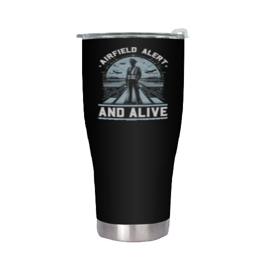 Airport Safety Officer Aviation Airport Jobs Stainless Steel Tumblers
