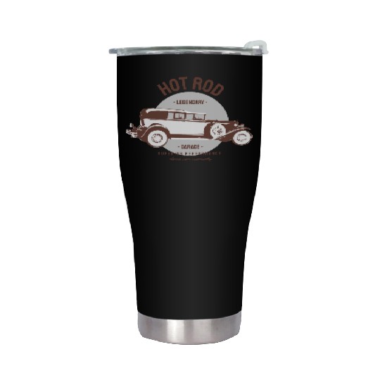 Hot rod legendary, classic car Stainless Steel Tumblers