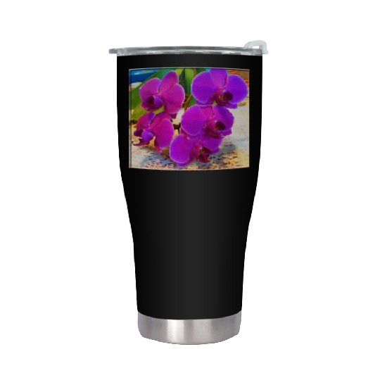 Orchid 2 Stainless Steel Tumblers