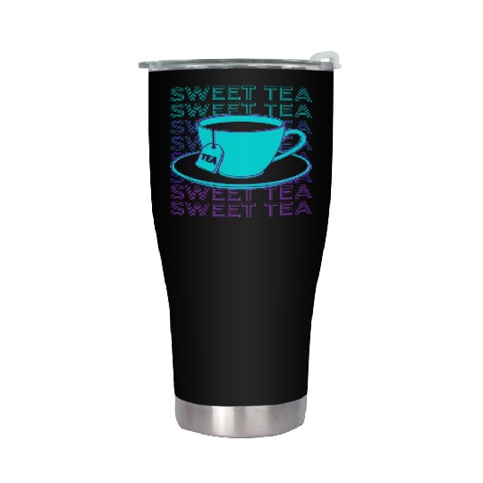 Sweet Tea Retro Stainless Steel Tumblers