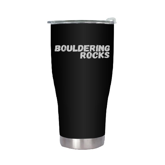 bouldering rocks Stainless Steel Tumblers
