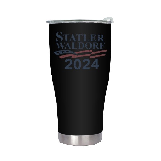 Statler and Waldorf Stainless Steel Tumblers