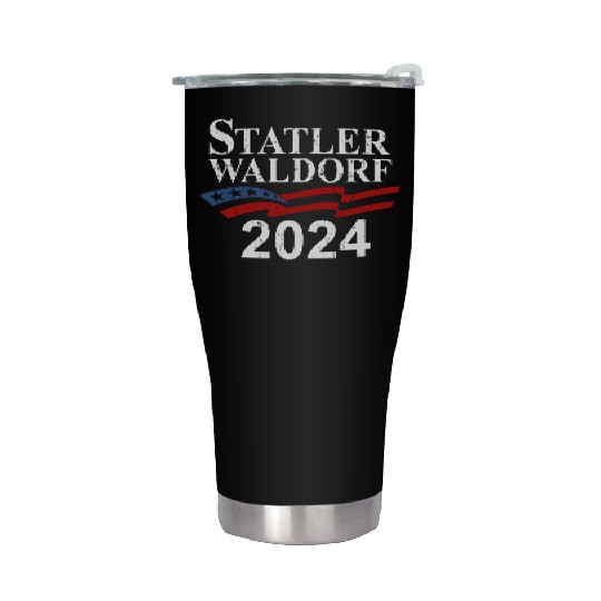 Statler and Waldorf Stainless Steel Tumblers