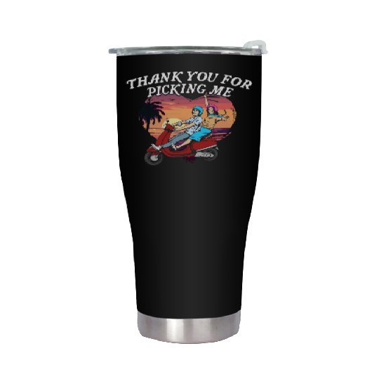 Thank You for Picking Me Funny Valentines Day Humo Stainless Steel Tumblers
