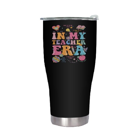In My Teaching Era Teacher Appreciation Stainless Steel Tumblers