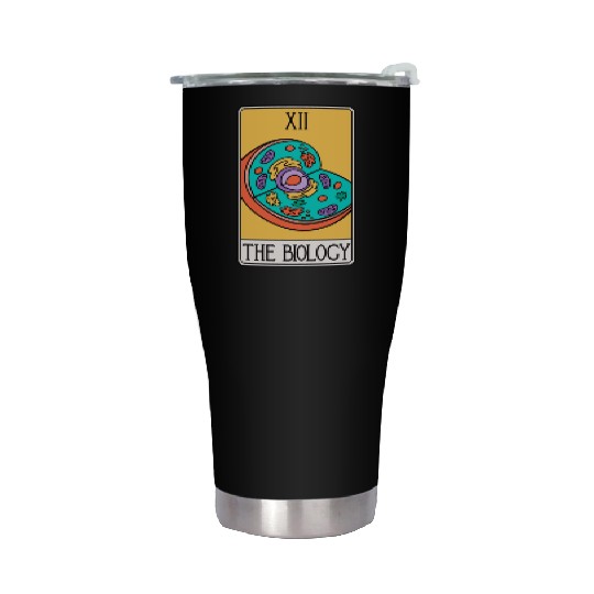 The Biology - Tarot Card Stainless Steel Tumblers