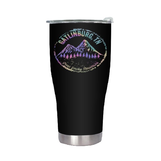 Gatlinburg Tennessee Great Smoky Mountain Souvenir Stainless Steel Tumblers