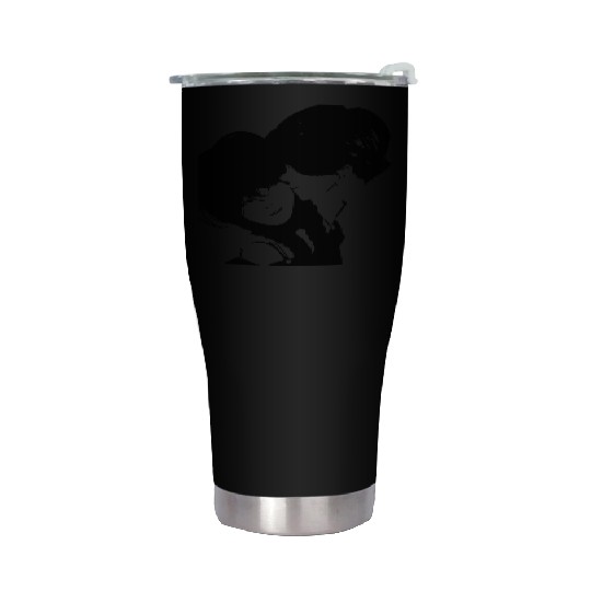romantic couple design Stainless Steel Tumblers