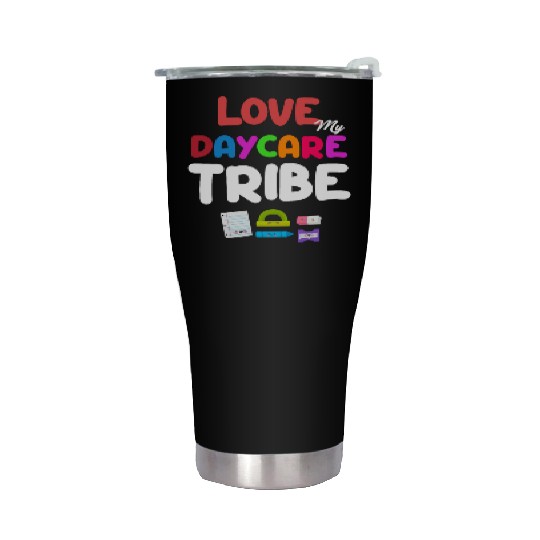 Love My Daycare Tribe Teacher Kindergarten Stainless Steel Tumblers