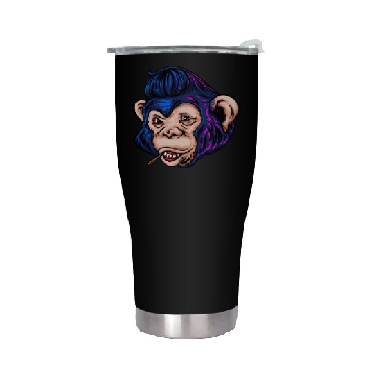 Monkey Hawk Stainless Steel Tumblers