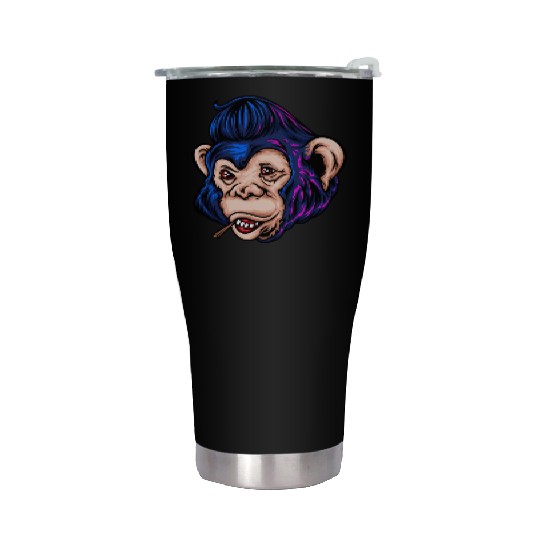 Monkey Hawk Stainless Steel Tumblers