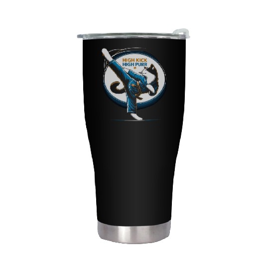 Kung Fu Chinese Kung Fu Asian Kung Fu Self defense Stainless Steel Tumblers