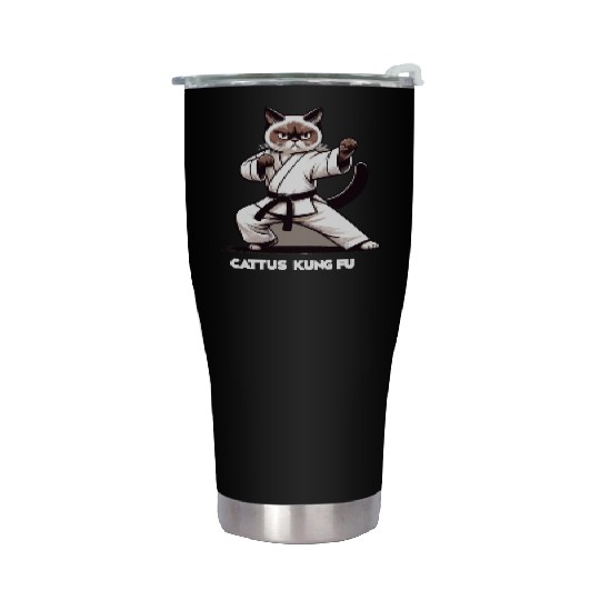 Kung Fu Chinese Kung Fu Asian Kung Fu Self defense Stainless Steel Tumblers