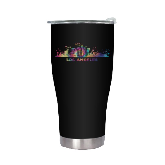 Angelenos Skyline Los Angeles Stainless Steel Tumblers