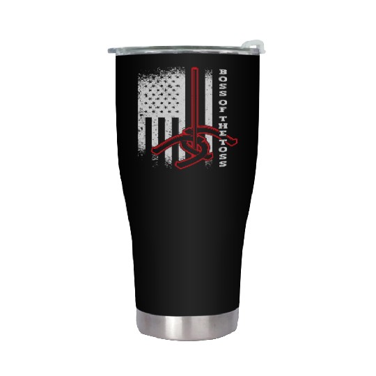 Boss Of The Toss USA Horseshoe Pitching Stainless Steel Tumblers