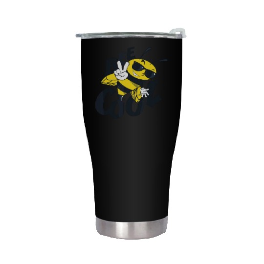Bee Cool apparel for boys girls Love Peace Jelly Stainless Steel Tumblers
