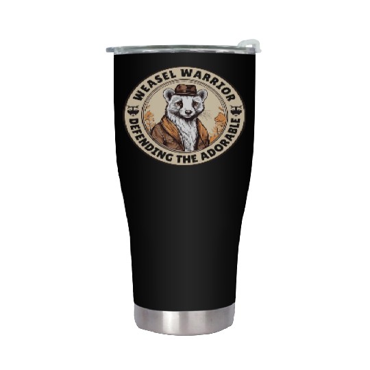 Weasel Warrior Stainless Steel Tumblers