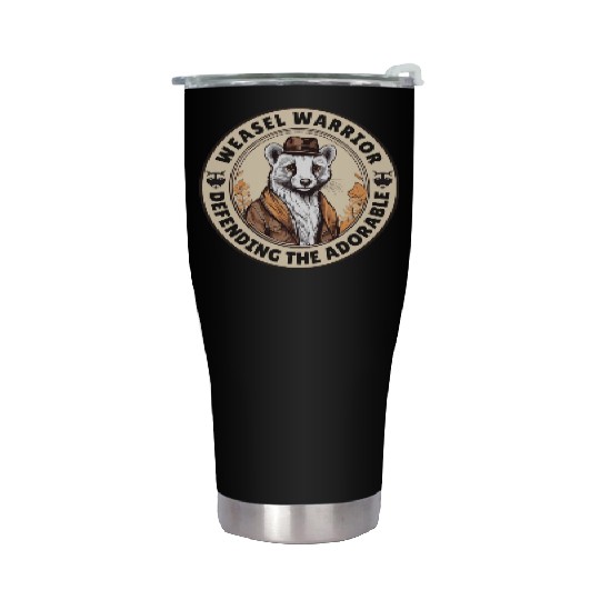Weasel Warrior Stainless Steel Tumblers