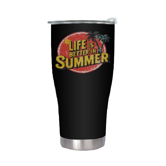 Brainy Yet Bored Stainless Steel Tumblers