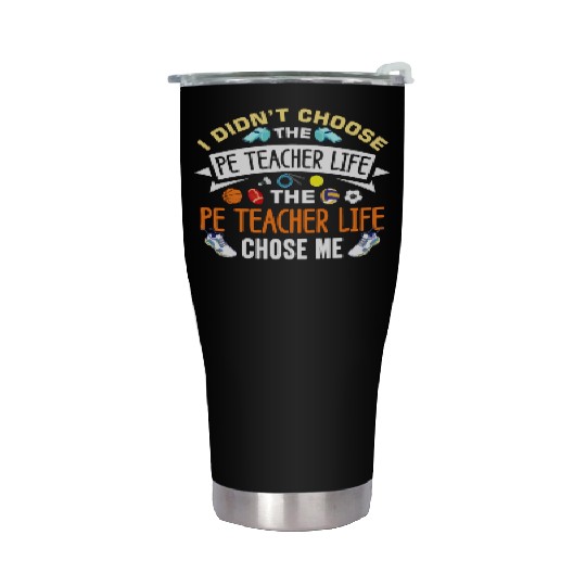 Inspiring Physical Education Teacher Design for PE Stainless Steel Tumblers