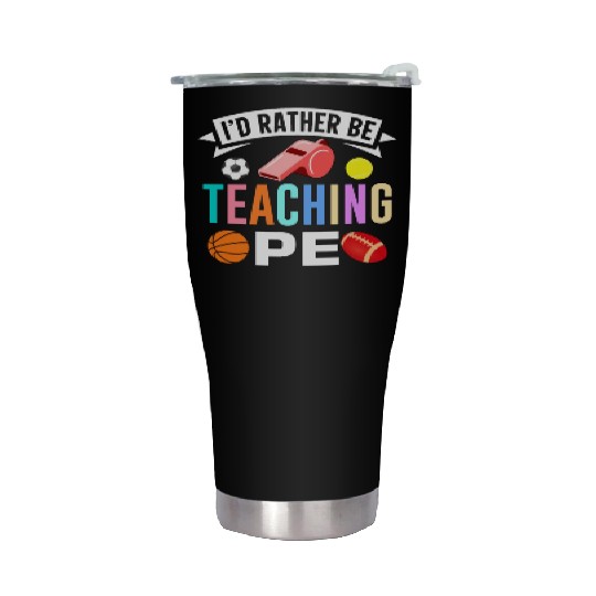 Inspiring Physical Education Teacher Design for PE Stainless Steel Tumblers