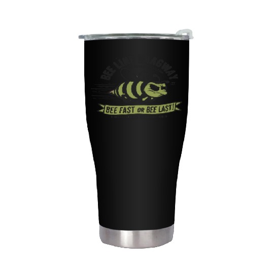 Vintage style Bee Line Dragway in Scottsdale AZ Stainless Steel Tumblers