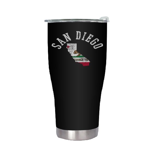 San Diego Patriot Flag - Embrace Your Roots Stainless Steel Tumblers