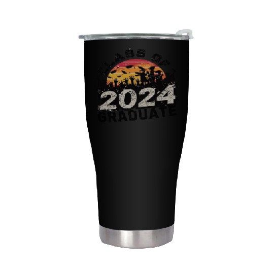 Class Of 2024 Graduation Graduate Stainless Steel Tumblers