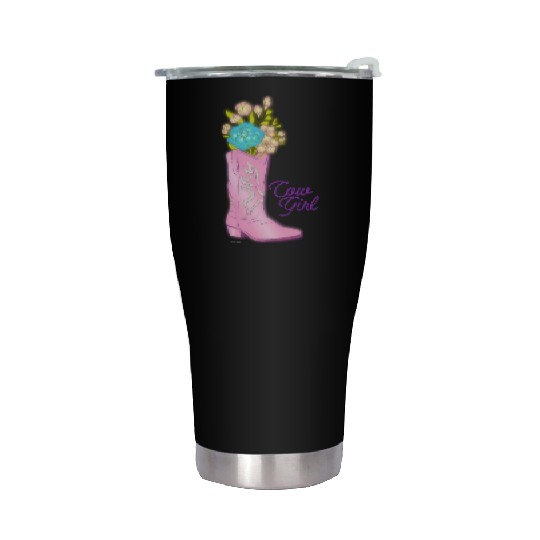 COW GIRL Stainless Steel Tumblers