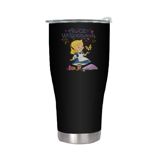 Alice in Wonderland Stainless Steel Tumblers
