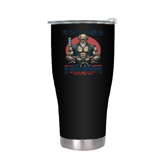 kungfu warrior master Stainless Steel Tumblers