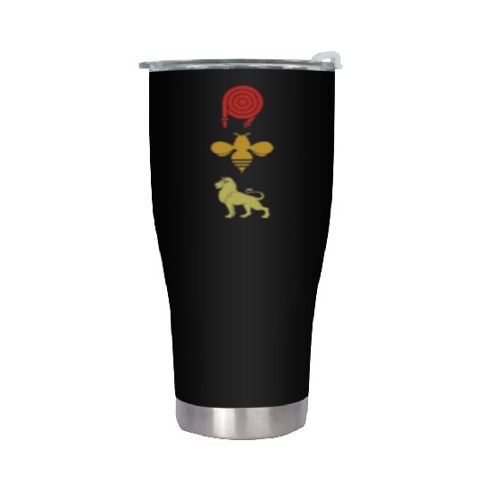 Hose Bee Lion Stainless Steel Tumblers