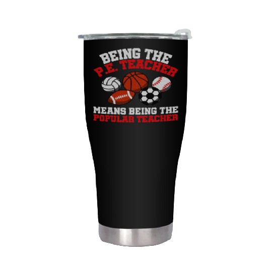 PE Teacher Physical Education Teacher Stainless Steel Tumblers