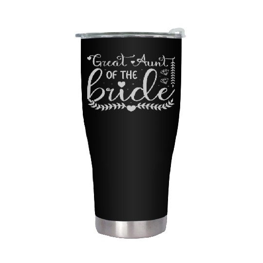 Great aunt of the bride Stainless Steel Tumblers