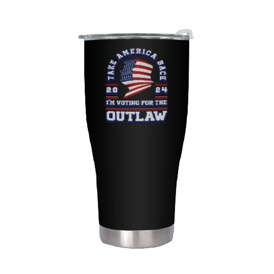 Funny Presidential Campaign - US Election 2024 Stainless Steel Tumblers