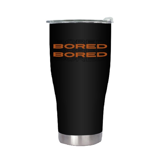 Bored Stainless Steel Tumblers