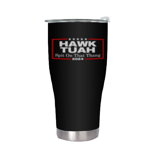 Hawk Tush Spit On That Thang President Hawk Utah Stainless Steel Tumblers