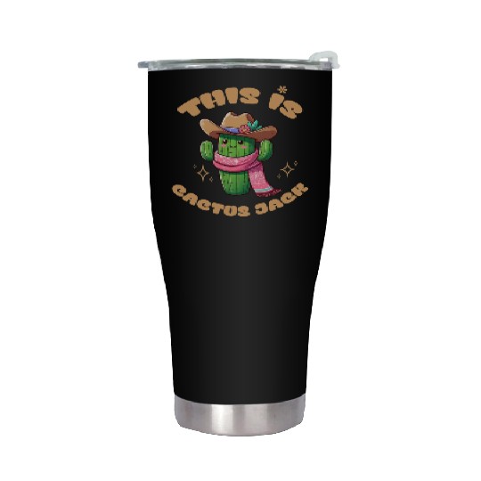 This is Cactus Jack Stainless Steel Tumblers