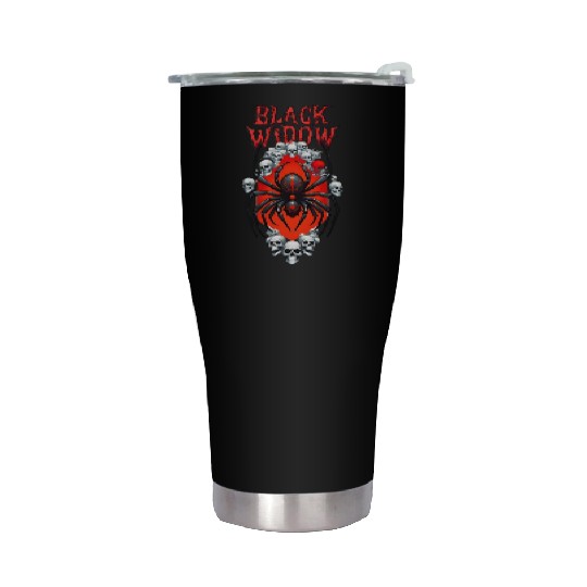 BLACK WIDOW Stainless Steel Tumblers