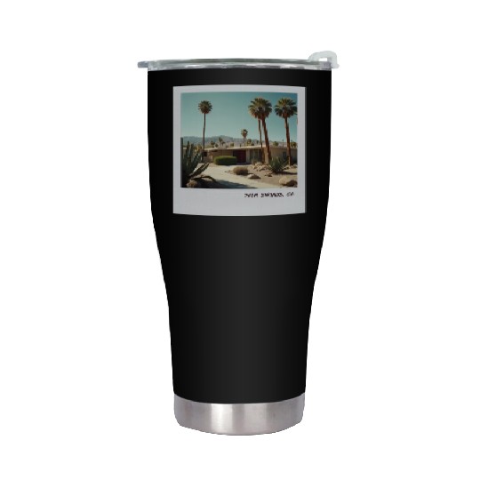 Mono Enterprises "Travels" Palm Springs #1 Stainless Steel Tumblers