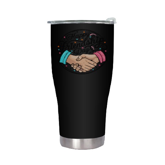 Ideal Friendship Day Gifts: Spread Joy & Happiness Stainless Steel Tumblers