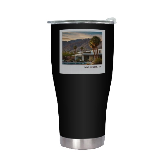 Mono Enterprises "Travels" Palm Springs #5 Stainless Steel Tumblers