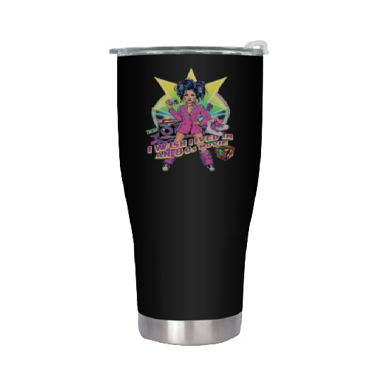 80s woman I wish I lived in an 80s movie Stainless Steel Tumblers