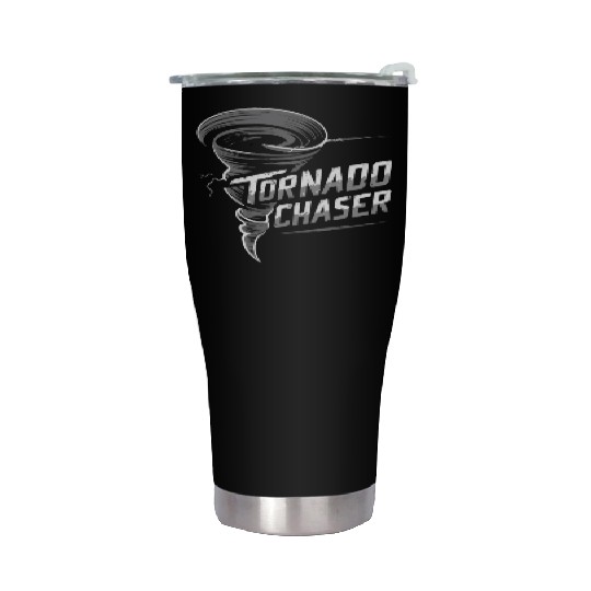 Tornado Chasing Adventures: Embrace Nature's Fury Stainless Steel Tumblers