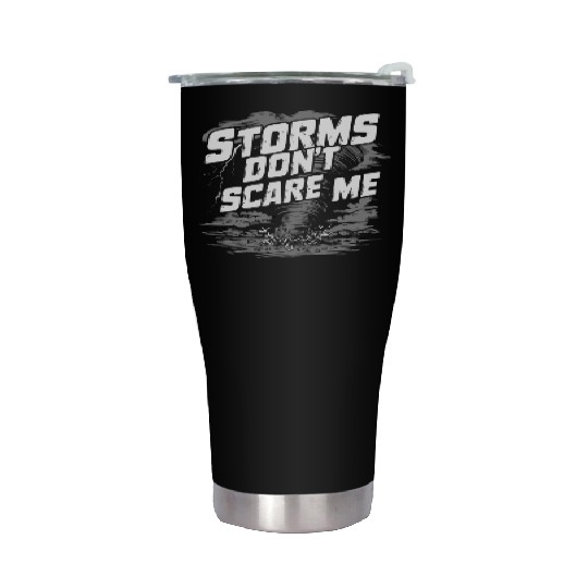 Tornado Chasing Adventures: Embrace Nature's Fury Stainless Steel Tumblers