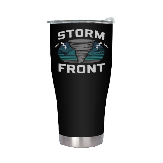 Tornado Chasing Adventures: Embrace Nature's Fury Stainless Steel Tumblers
