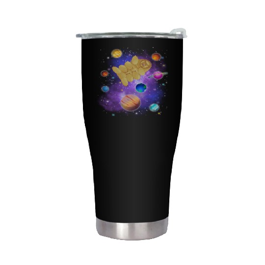 Tardigrade Space! Nerd, Geek Microbiology Science Stainless Steel Tumblers